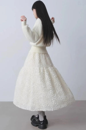 Mist Memo A-Line Skirt