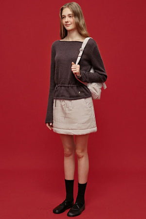 Misty Knit Skirt Top Set-Up