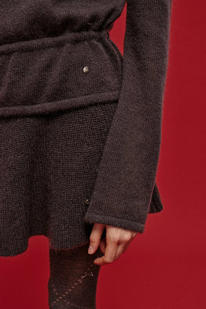Misty Knit Skirt Top Set-Up