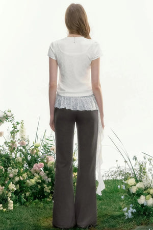Misty Morning Lace Top Set-Up