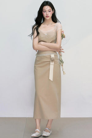 Misty Roman Skirt Top Set-Up