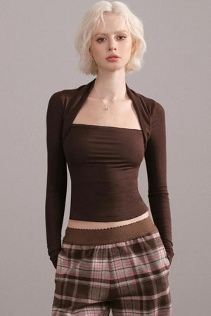Modal Two-Piece Layered Top