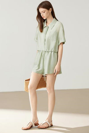 Modern Short Sleeve Shirt & Pants Set