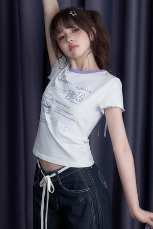 Moe House Bow Tee