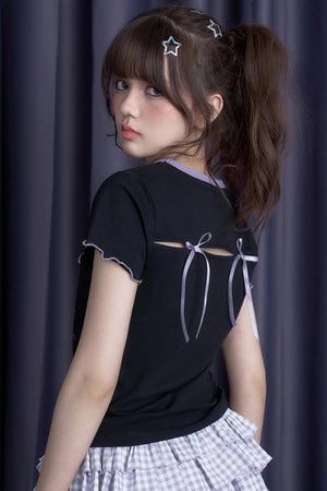 Moe House Bow Tee