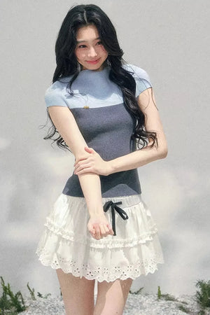 Mood Like Smoke Knit Top