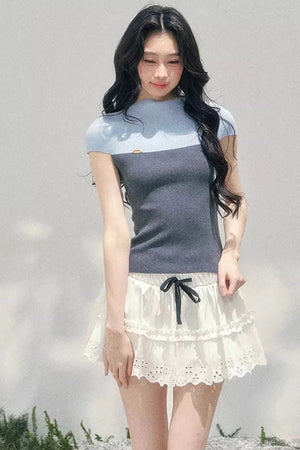 Mood Like Smoke Knit Top