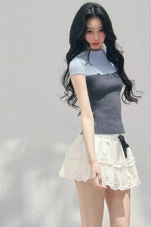 Mood Like Smoke Knit Top