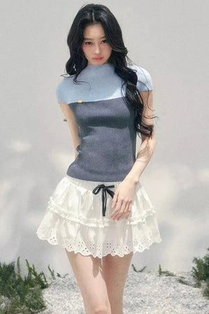 Mood Like Smoke Knit Top