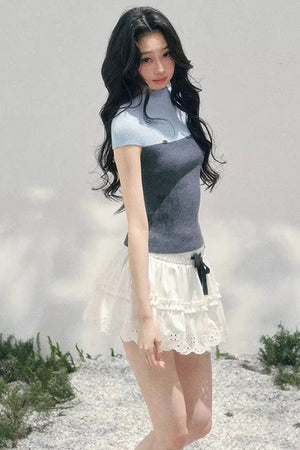 Mood Like Smoke Knit Top