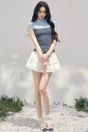 Mood Like Smoke Knit Top