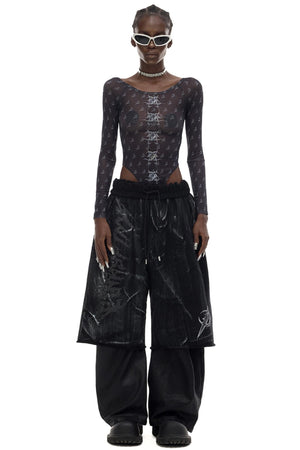 Moon Low Waist Straight Leg Pants