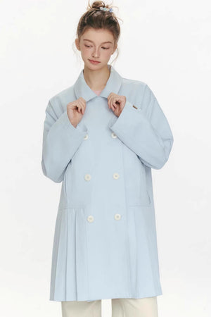 Moonlight Concerto Pleated Coat