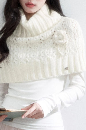 Moonlight Hollow-Out Shawl