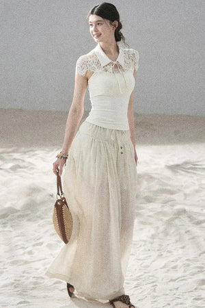 Moonlight Lace Dress Set-Up