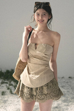 Moonlight Strapless Top
