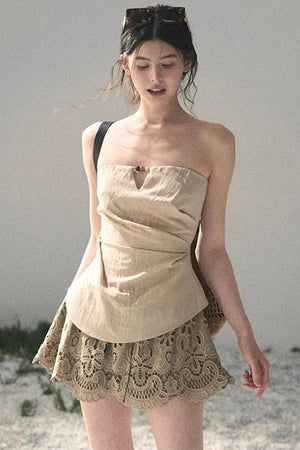 Moonlight Strapless Top