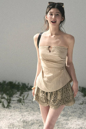 Moonlight Strapless Top