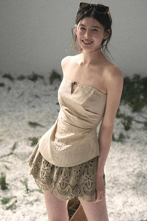 Moonlight Strapless Top