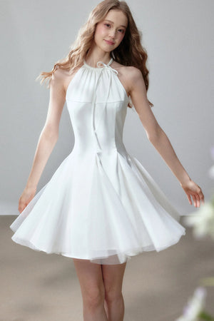 Moonlight Waltz Satin Dress