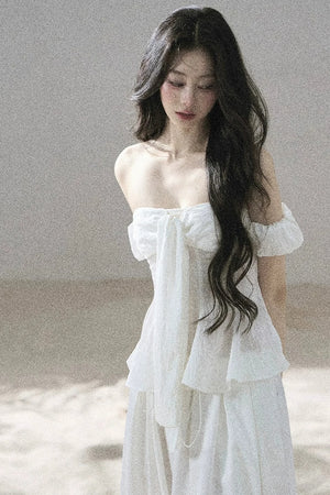 Moonlight White Two-Piece Set-Up