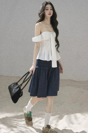 Moonlight White Two-Piece Set-Up