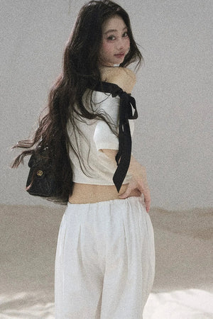 Moonlit Asymmetrical Twist Top