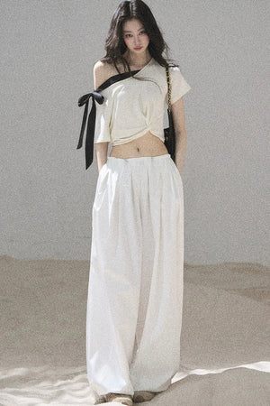 Moonlit Asymmetrical Twist Top