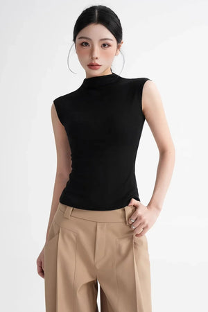 Mulberry Silk Sleeveless Top
