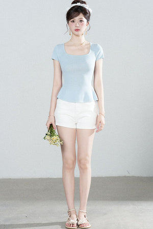Multi-Color Knitted Top Set-Up