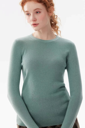 Multi-Color Wool Knit Sweater