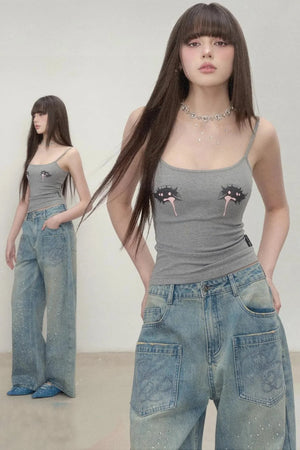 Narrow Waist Bustier Top