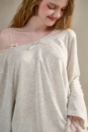 Natural Lyocell Cloud Blouse