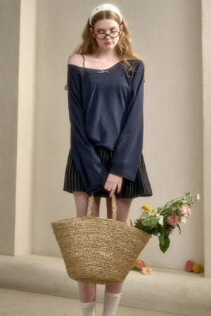 Natural Lyocell Cloud Blouse
