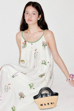 Natural Oxygen Slip Dress
