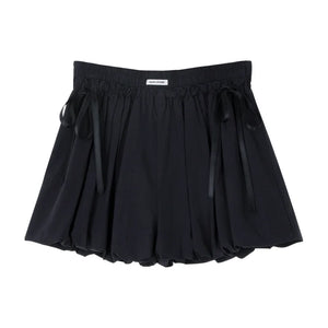 Navy Lace Collar Top & Skirt Set-Up