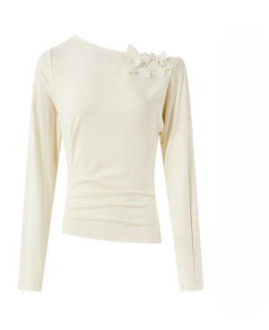 New Knitted Floral Sweater