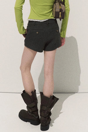Night Woolen Short Pants