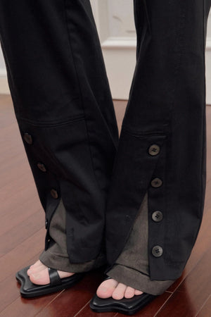 Nightshade Black Work Trousers
