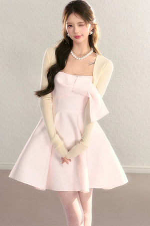 Off-Shoulder Evening Tulle Dress