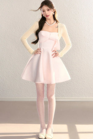 Off-Shoulder Evening Tulle Dress