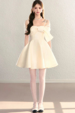 Off-Shoulder Evening Tulle Dress