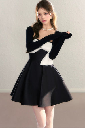 Off-Shoulder Evening Tulle Dress