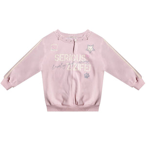 Off-Shoulder Letter Print Sweatshirt