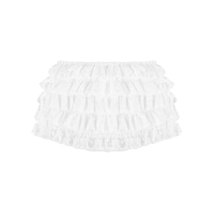 Off-Shoulder Ruffle Knit Top Set-Up