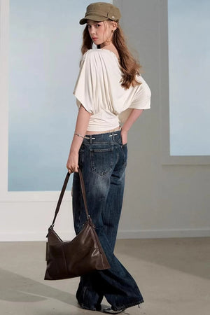 Off-Shoulder Summer T-Shirt