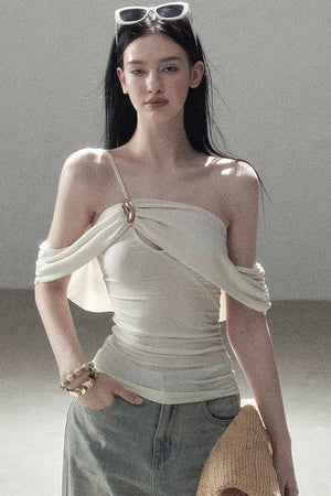 Off-Shoulder Summer Top