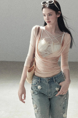 Off-Shoulder Summer Top Set-Up