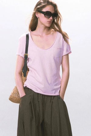 Old Money U-Neck Top