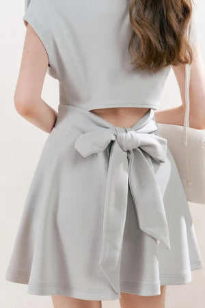 One-Shoulder A-Line Mini Dress